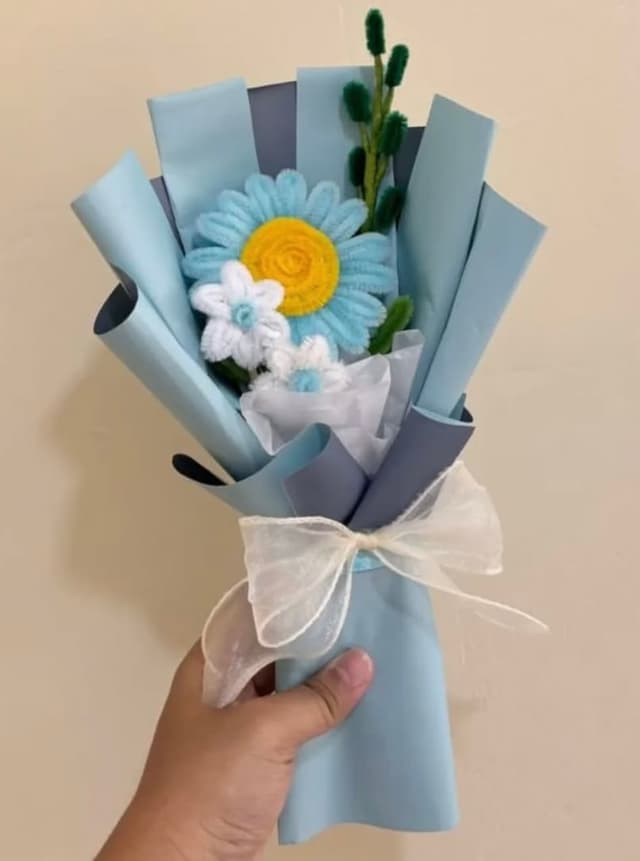 Blue Mini Bouquet
